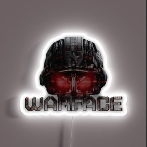 WARFACE RGB Neon Sign