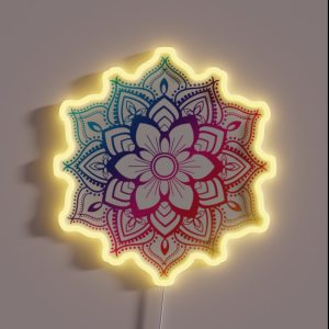 Warm Mandala RGB Neon Sign Warm Mandala RGB Neon Sign