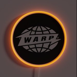Warp Black RGB Neon Sign