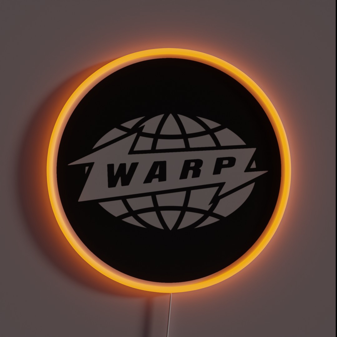Warp Black RGB Neon Sign Warp Black RGB Neon Sign