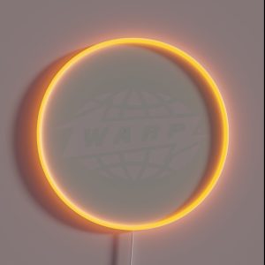 Warp White RGB Neon Sign