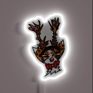 Warrior Cats Christmas Mapleshade Design RGB Neon Sign