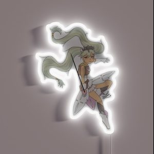 Warrior Princess RGB Neon Sign