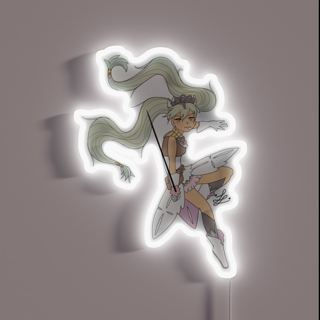 Warrior Princess RGB Neon Sign Warrior Princess RGB Neon Sign