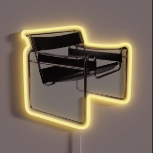 Wassily Chair Bauhaus RGB Neon Sign