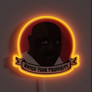Watch Your Profanity RGB Neon Sign