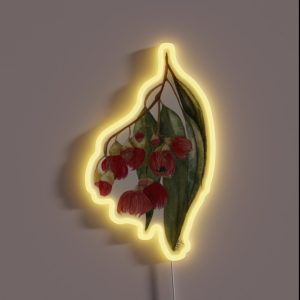 Watercolour Gum Tree RGB Neon Sign