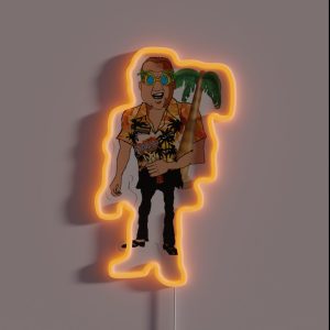 Wayne Hawaii 501 Mardle RGB Neon Sign