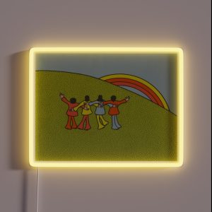 We Love You Beatles RGB Neon Sign