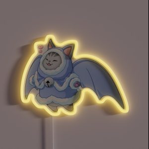 Weatherproof Gaelicat RGB Neon Sign