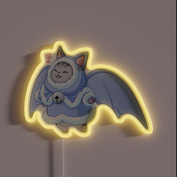 Weatherproof Gaelicat RGB Neon Sign