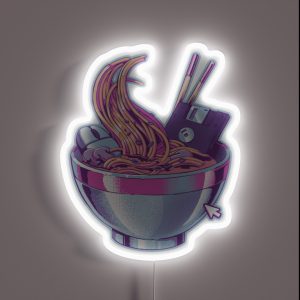 Web Ramen RGB Neon Sign