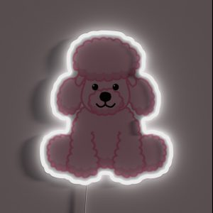 Webkinz Pink Poodle RGB Neon Sign Webkinz Pink Poodle RGB Neon Sign