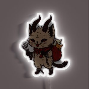 Wee Krampuss Cat RGB Neon Sign Wee Krampuss Cat RGB Neon Sign