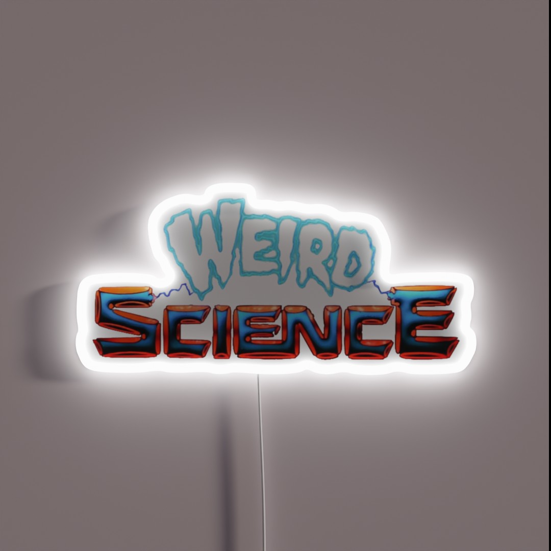 Weird Science RGB Neon Sign Weird Science RGB Neon Sign