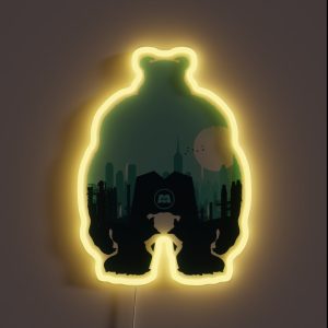 Welcome To Monsters Inc RGB Neon Sign