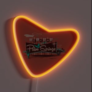 Welcome To Palm Springs RGB Neon Sign