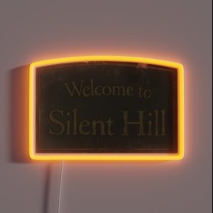 Welcome To Silent Hill RGB Neon Sign
