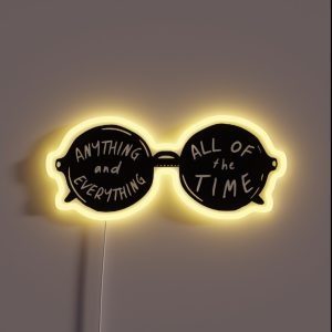 Welcome To The Internet Inside Bo Burnham RGB Neon Sign