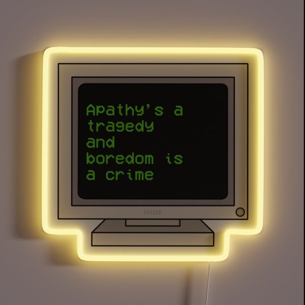 Welcome To The Internet RGB Neon Sign