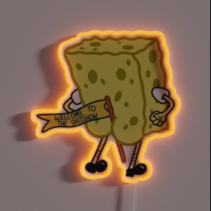 Welcome To The Shitshow Spongebob Squarepants RGB Neon Sign Welcome To The Shitshow Spongebob Squarepants RGB Neon Sign