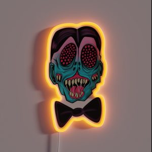 WELL DRESSED MUTANT FLY RGB Neon Sign WELL DRESSED MUTANT FLY RGB Neon Sign