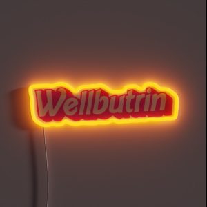 Wellbutrin RGB Neon Sign