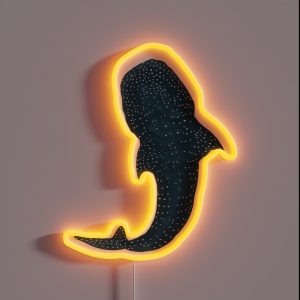Whale Shark RGB Neon Sign