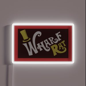 Wharfrat Bar RGB Neon Sign