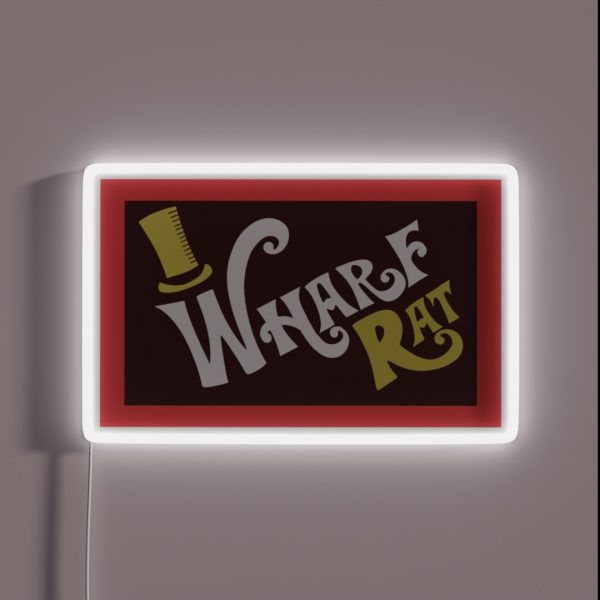 Wharfrat Bar RGB Neon Sign