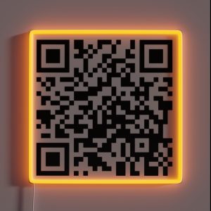 What Are You Doing In My Swamp Remix Qr Code RGB Neon Sign What Are You Doing In My Swamp Remix Qr Code RGB Neon Sign