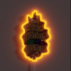 What Doesn T Kill Me RGB Neon Sign