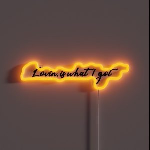 What I Got RGB Neon Sign