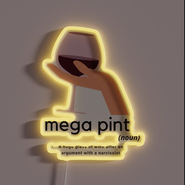 What Is A Mega Pint RGB Neon Sign