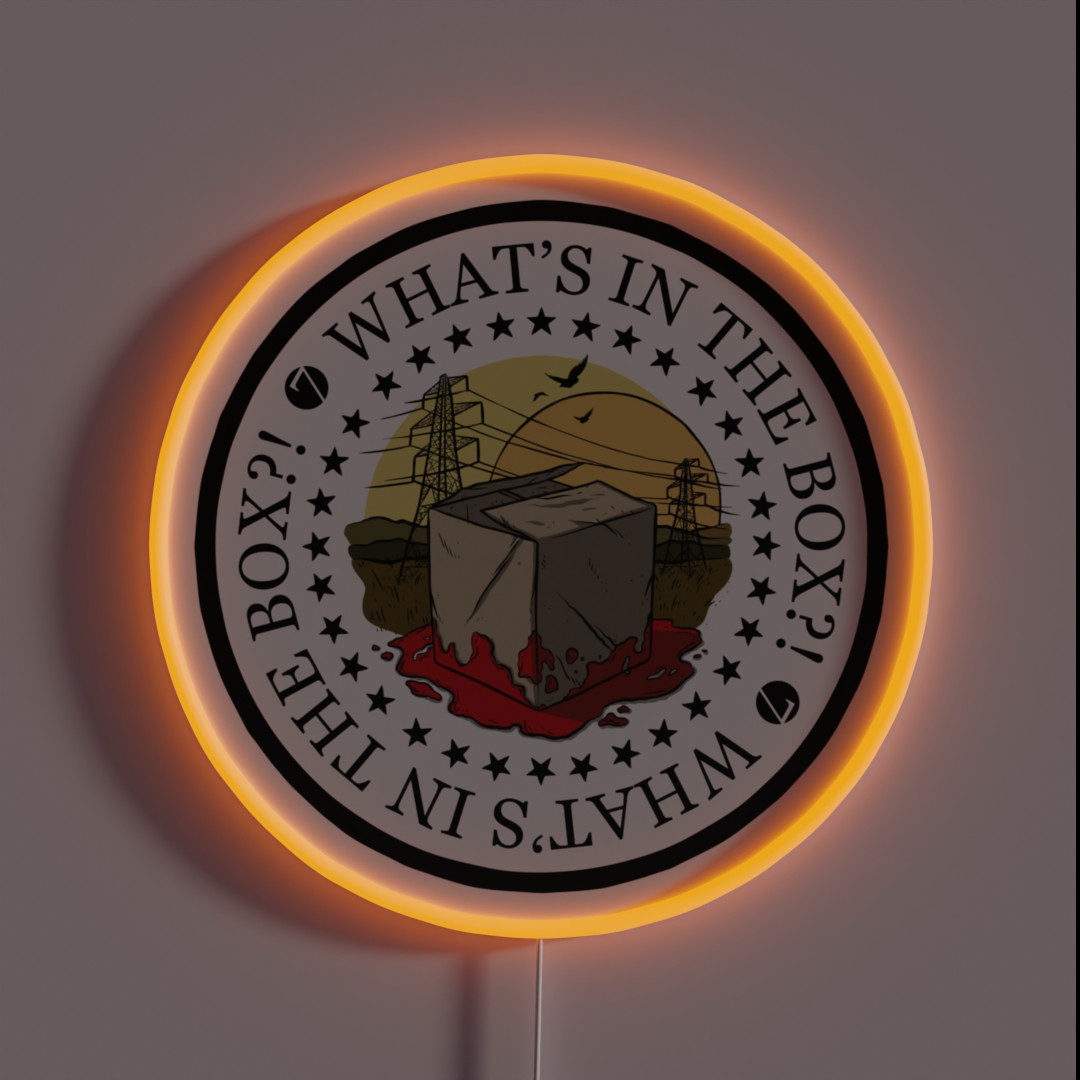 What S In The Box RGB Neon Sign What S In The Box RGB Neon Sign