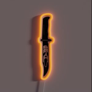 What S Your Favorite Scary Movie RGB Neon Sign What S Your Favorite Scary Movie RGB Neon Sign