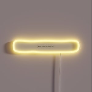 What Would Dawg Do RGB Neon Sign