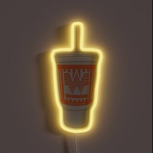Whataburger Cup RGB Neon Sign
