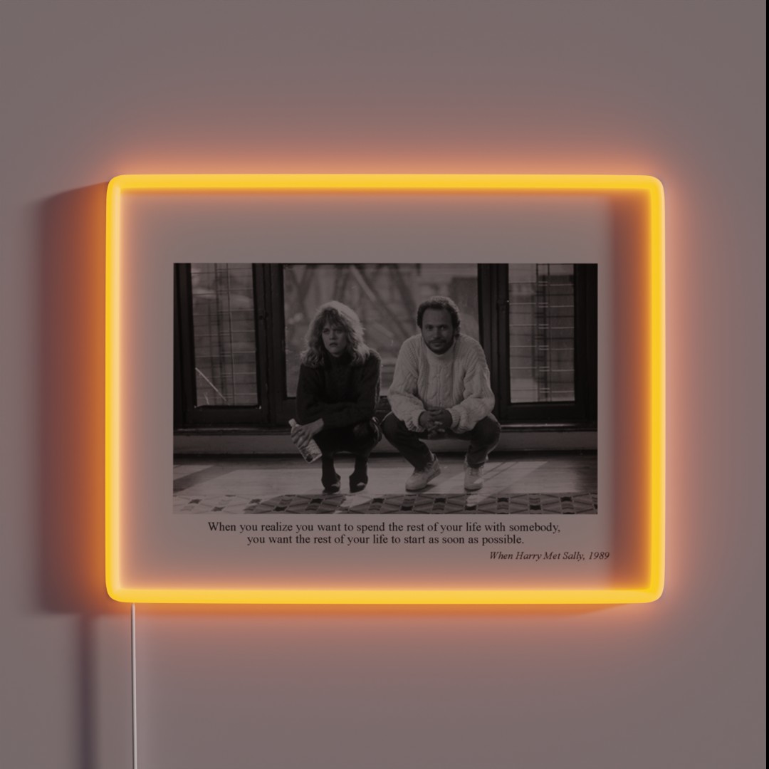 When Harry Met Sally RGB Neon Sign When Harry Met Sally RGB Neon Sign