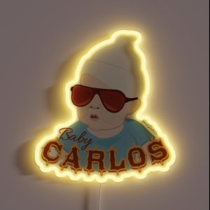 When In Vegas Call Him Carlos RGB Neon Sign When In Vegas Call Him Carlos RGB Neon Sign