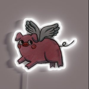 When Pigs Fly RGB Neon Sign