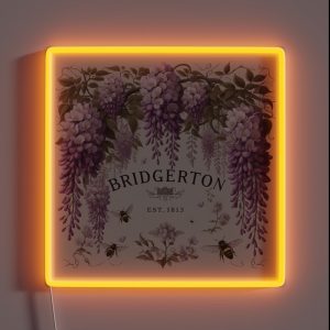 Whimsical World Of Bridgerton Bridgerton Polin RGB Neon Sign
