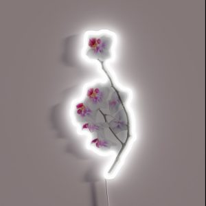 White Orchid RGB Neon Sign White Orchid RGB Neon Sign