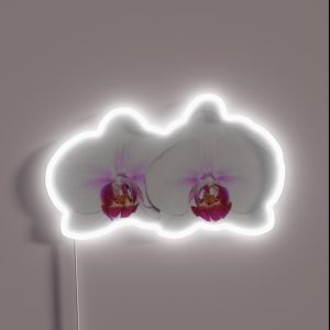 White Orchid RGB Neon Sign White Orchid RGB Neon Sign