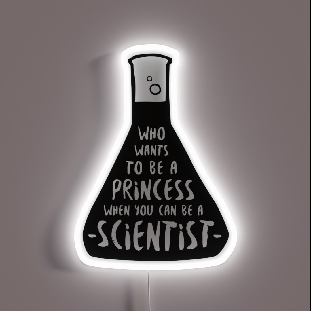 Who Wants To Be A Princess When You Can Be A RGB Neon Sign Who Wants To Be A Princess When You Can Be A RGB Neon Sign