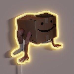Why Is This Actually So Disturbing To Look At RGB Neon Sign