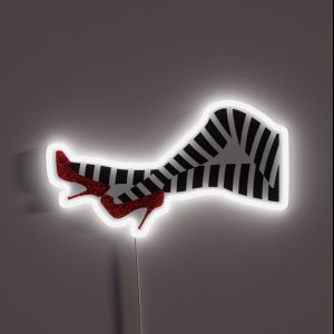 Wicked Witch Legs RGB Neon Sign