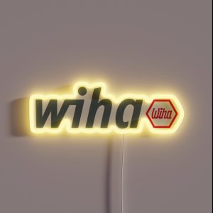 Wiha Tools Logo 4 RGB Neon Sign