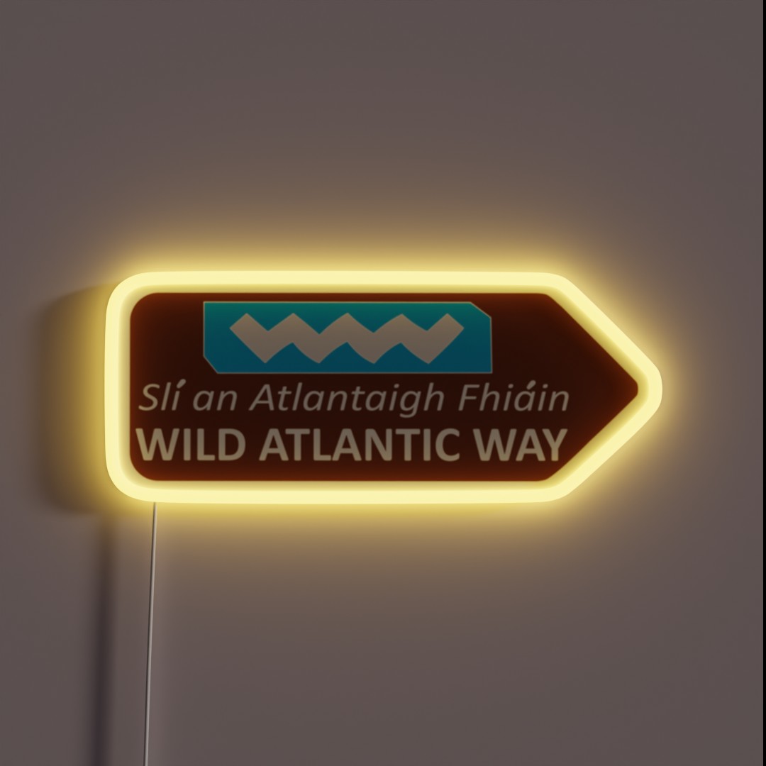 Wild Atlantic Way RGB Neon Sign Wild Atlantic Way RGB Neon Sign