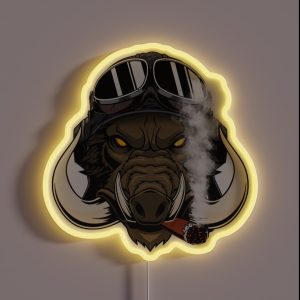 Wild Boar RGB Neon Sign Wild Boar RGB Neon Sign